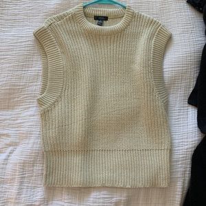 Aqua Sweater Vest